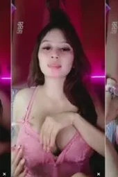 Emily Lingerie Pink Toket Bulet Gede Asli Menggoda